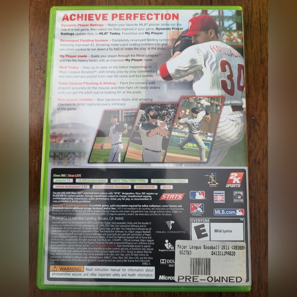 MLB Baseball 2K11 - Picture 4 of 4